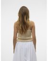 TOP TIRANTES REGINA PUNTO CALADO 10328178 VMREGINA SL V-NECK TOP