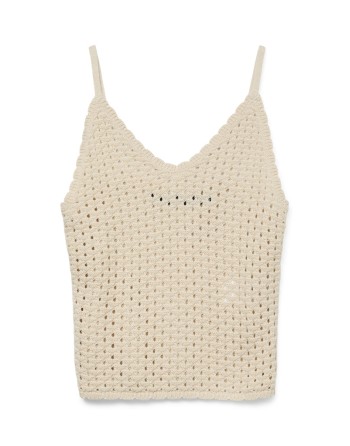 TOP TIRANTES REGINA PUNTO CALADO 10328178 VMREGINA SL V-NECK TOP