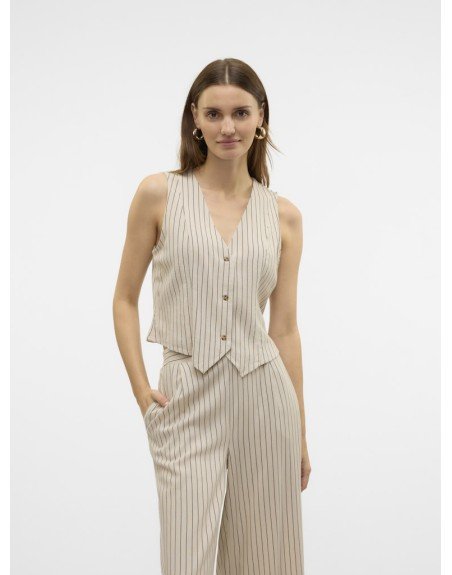 CHALECO BOTONES DELANTEROS 10321606 VMMYMILO S/L WAISTCOAT WVN GA