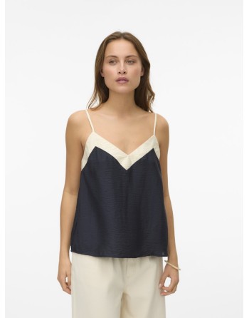 TOP TIRANTE BICOLOR 10329790 VMDENISE SINGLET TOP WVN BTQ GA