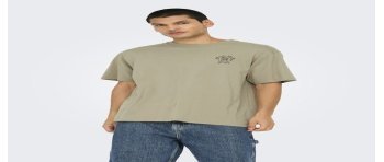 CAMISETA M/C LAST LAZY DAYZ 22033668 ONSBLAKE RLX SS TEE ART