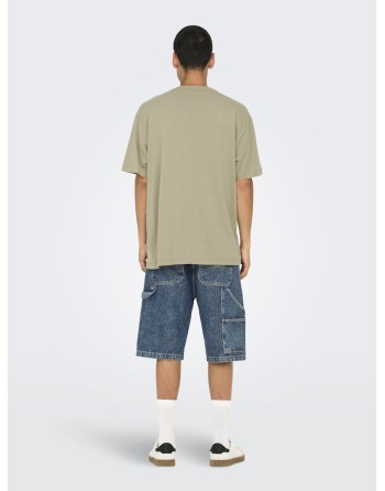 CAMISETA M/C LAST LAZY DAYZ 22033668 ONSBLAKE RLX SS TEE ART