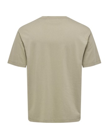 CAMISETA M/C LAST LAZY DAYZ 22033668 ONSBLAKE RLX SS TEE ART