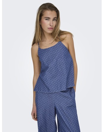 TIRANTE ABIERTO POR DETRAS 15343005 ONLNOVA AZURE ELBA SINGLET PTM