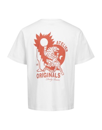 CAMISETA M/C ATELIER ORIGINALS DAILY BASICS 12277278 JORBELLAGIO COLLAGE TEE SS CREW NECK