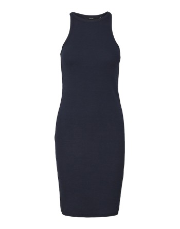 VESTIDO CEÑIDO SIN MANGAS ALGODÓN 10306898 VMCHLOE SL ABK DRESS GA JRS NOOS
