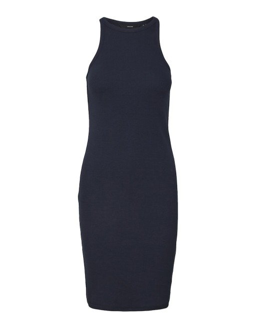 VESTIDO CEÑIDO SIN MANGAS ALGODÓN 10306898 VMCHLOE SL ABK DRESS GA JRS NOOS