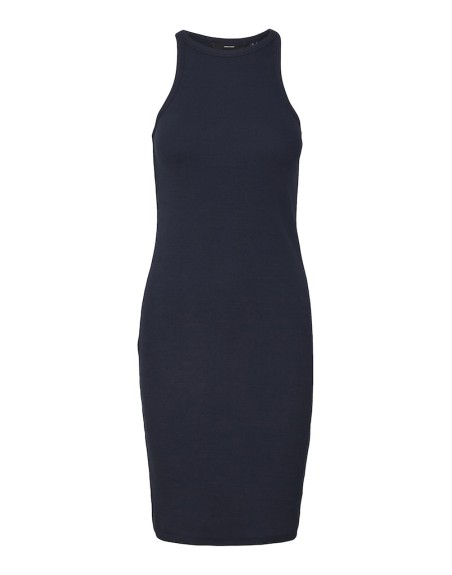 VESTIDO CEÑIDO SIN MANGAS ALGODÓN 10306898 VMCHLOE SL ABK DRESS GA JRS NOOS