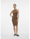 VESTIDO CEÑIDO SIN MANGAS ALGODÓN 10306898 VMCHLOE SL ABK DRESS GA JRS NOOS