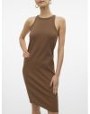 VESTIDO CEÑIDO SIN MANGAS ALGODÓN 10306898 VMCHLOE SL ABK DRESS GA JRS NOOS
