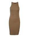 VESTIDO CEÑIDO SIN MANGAS ALGODÓN 10306898 VMCHLOE SL ABK DRESS GA JRS NOOS