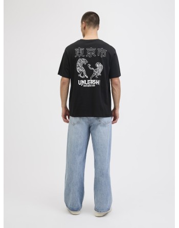 CAMISETA M/C UNLEASH YOUR INNER TIGER 12278533 JJMIKO TEE SS CREW NECK