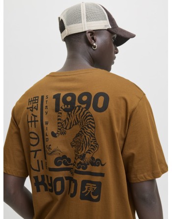 CAMISETA M/C UNLEASH YOUR INNER TIGER 12278533 JJMIKO TEE SS CREW NECK