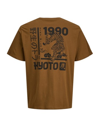 CAMISETA M/C UNLEASH YOUR INNER TIGER 12278533 JJMIKO TEE SS CREW NECK