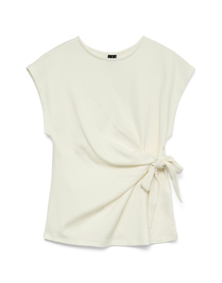 CAMISETA M/C NUDO AL COSTADO 10340682 VMTAYLOR SS TIE TEE EXP