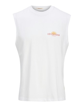 CAMISETA SIN MANGAS ANTIBES ORIGINALS 12277567 JORCANGGU BACK GRAPHIC TEE SL CREW NECK