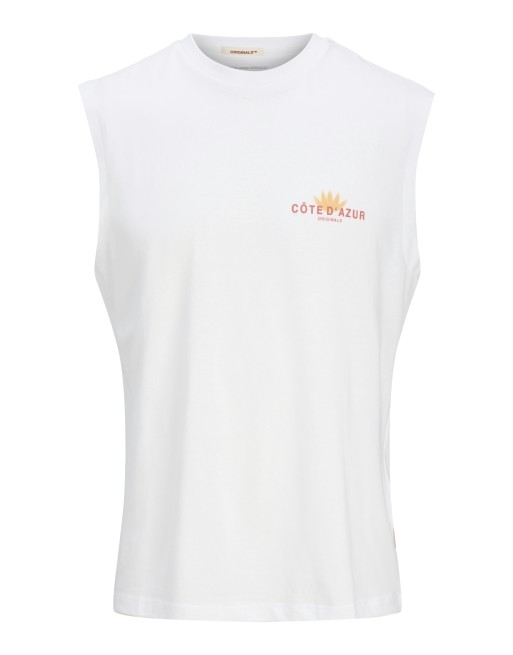 CAMISETA SIN MANGAS ANTIBES ORIGINALS 12277567 JORCANGGU BACK GRAPHIC TEE SL CREW NECK