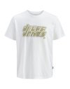 CAMISETA M/C JACK AND JONES LOGO RELIEVE 12284247 JORMOCHA TEE SS CREW NECK SMU