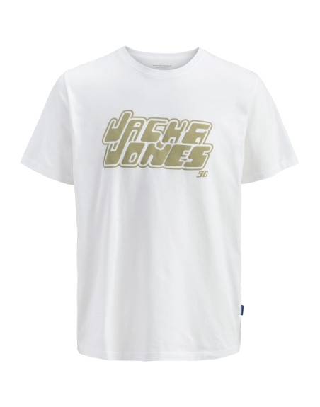 CAMISETA M/C JACK AND JONES LOGO RELIEVE 12284247 JORMOCHA TEE SS CREW NECK SMU