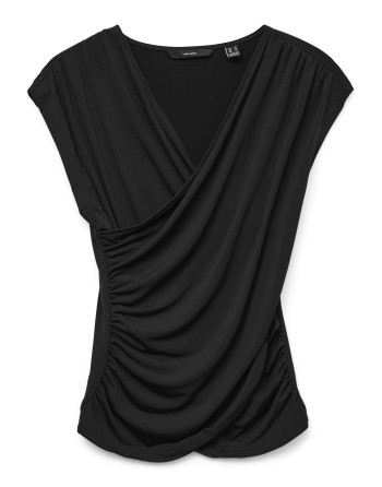 TOP SIN MANGAS CUELLO EN V FRUNCIDO 10329334 VMDAISY SL V-NECK TOP JRS GA