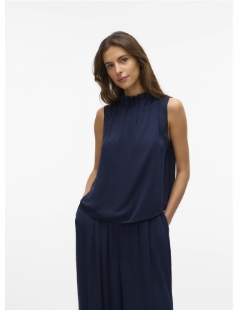 BLUSA SIN MANGAS CUELLO CERRADO 10331606 