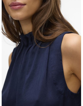 BLUSA SIN MANGAS CUELLO CERRADO 10331606 