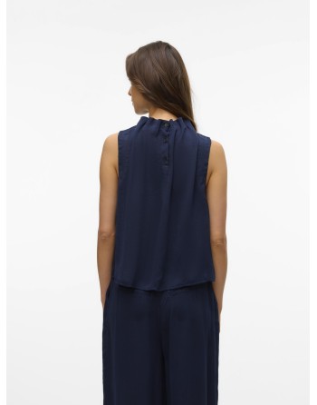 BLUSA SIN MANGAS CUELLO CERRADO 10331606 