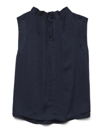 BLUSA SIN MANGAS CUELLO CERRADO 10331606 