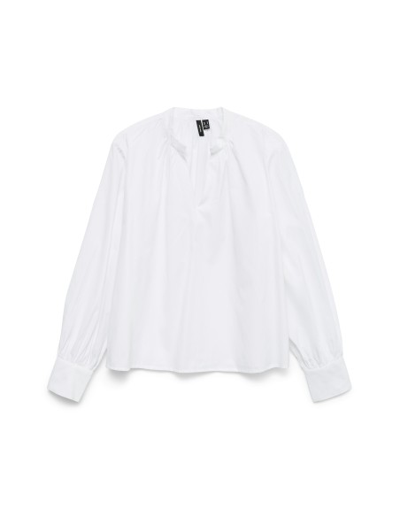 BLUSA M/L ANCHITA CUELLO V 10336937 VMFANNI LS V-NECK TOP WVN