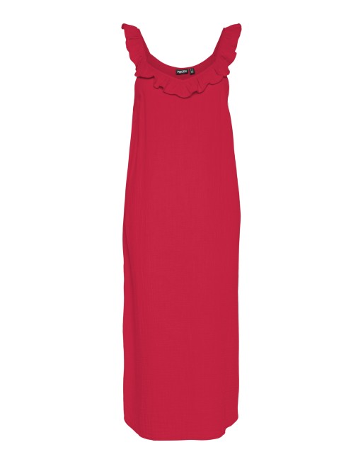 VESTIDO MIDI TIRANTE 17156477 PCSASTINA SL MIDI DRESS WVN BC