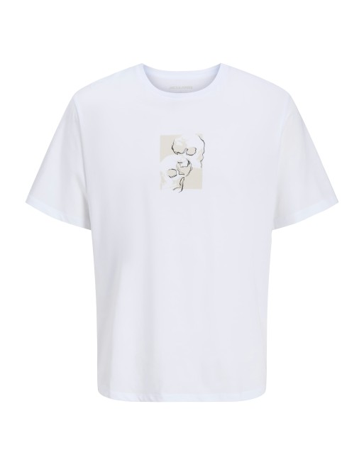 CAMISETA M/C CALAVERAS 12278529 JJSKULLY TEE SS CREW NECK