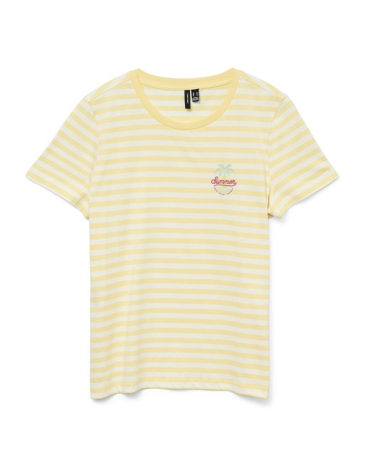 CAMISETA RAYA 10325330 VMSILKE FRANCIS SS TOP BOX JRS SPE GA