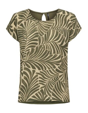 CAMISETA 15317118 ONLVIGGA S/S AOP TOP BOX JRS