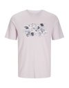CAMISETA M/C LOGO JACK AND JONES TIPOGRAFÍA INDUST 12262560 JCOOUTDOOR LOGO TEE SS CREW NECK SN