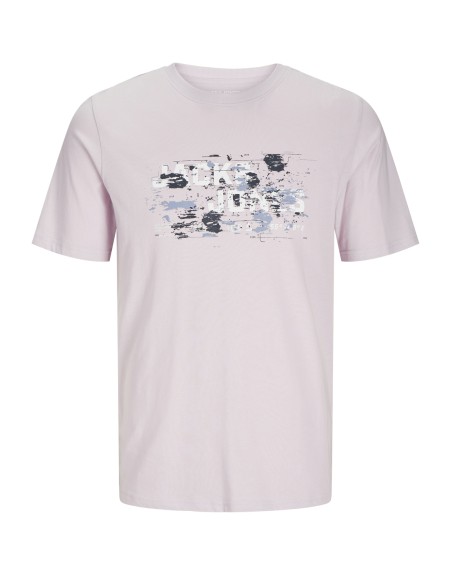 CAMISETA M/C LOGO JACK AND JONES TIPOGRAFÍA INDUST 12262560 JCOOUTDOOR LOGO TEE SS CREW NECK SN