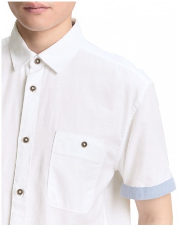CAMISA M/C REGULAR BOLSILLO 1046074 