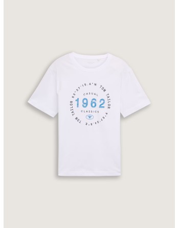 CAMISETA M/C TOM TAILOR CLASSICS 1962 1046793 