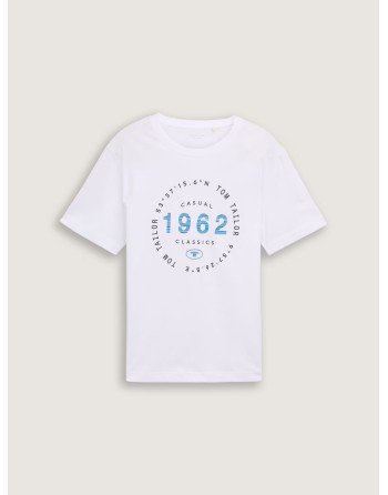 CAMISETA M/C TOM TAILOR CLASSICS 1962 1046793 