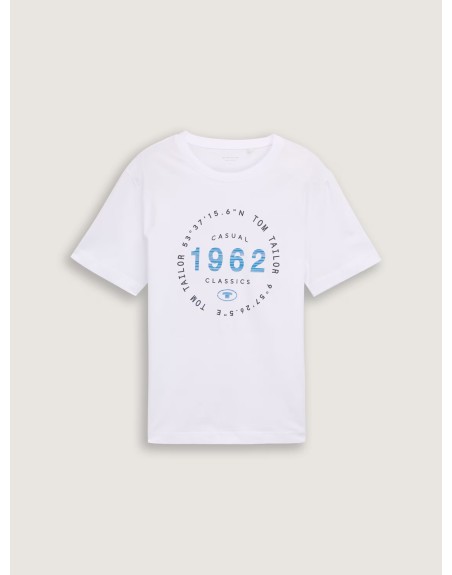 CAMISETA M/C TOM TAILOR CLASSICS 1962 1046793 
