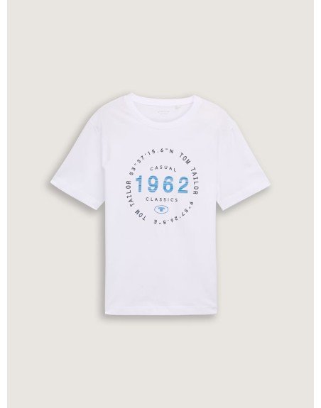 CAMISETA M/C TOM TAILOR CLASSICS 1962 1046793 