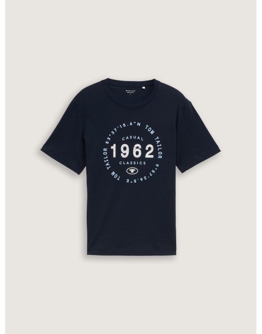 CAMISETA M/C TOM TAILOR CLASSICS 1962 1046793 