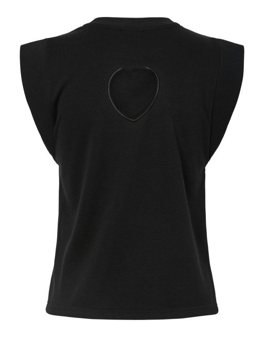 CAMISETA CORAZON DETRAS 17163375 PCCHILLI SUMMER NEW SL TOP JRS D2D PP BC