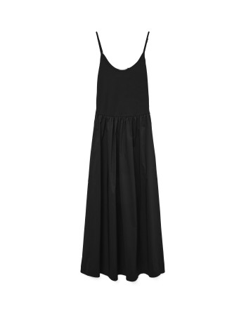VESTIDO TIRANTE LARGO 10330024 AWROSEMARY SL U-NECK ANKLE DRESS