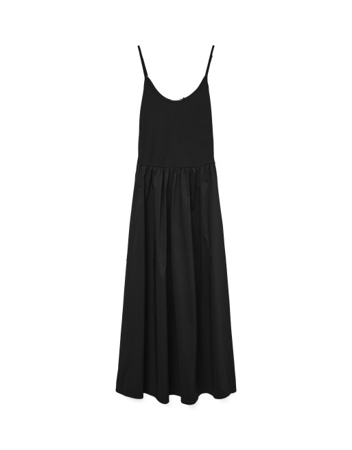 VESTIDO TIRANTE LARGO 10330024 AWROSEMARY SL U-NECK ANKLE DRESS