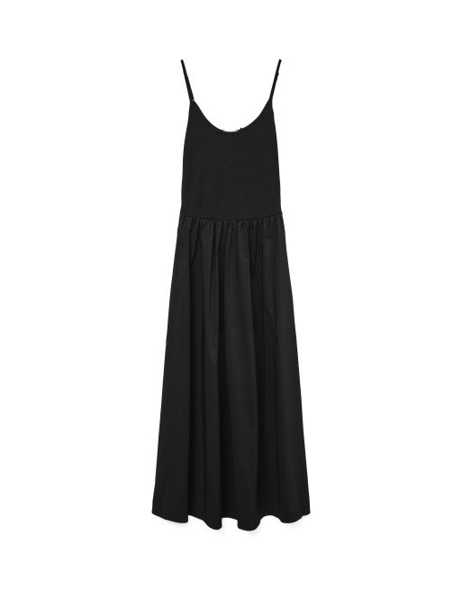 VESTIDO TIRANTE LARGO 10330024 AWROSEMARY SL U-NECK ANKLE DRESS