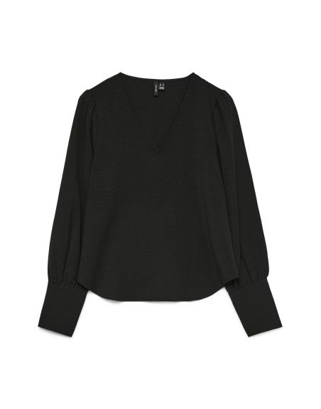 BLUSA M/L CUELLO V 10338288 VMESME LS V-NECK TOP WVN GA