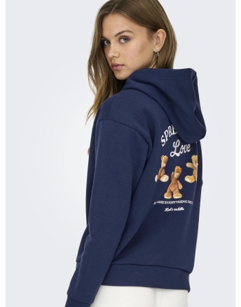 SUDADERA OSITO 15365158 ONLRICKY L/S HOOD BOX SWT