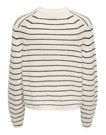JERSEY PUNTO DE RAYA 15285227 ONLBASE L/S O-NECK PULLOVER KNT NOOS