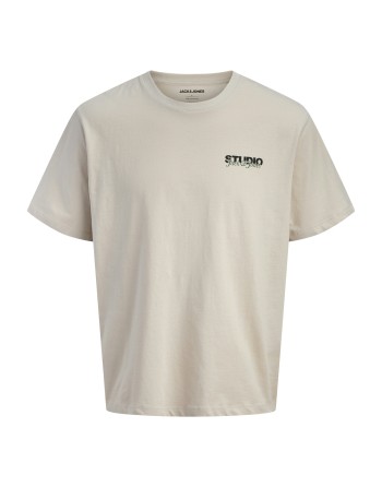 CAMISETA M/C STUDIO JACK AND JONES SINCE 1990 12278495 JJYUKI TEE SS CREW NECK BF