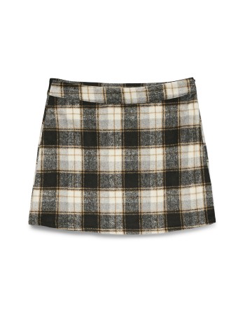 MINIFALDA AFELPADA CUADROS 10334200 VMNAYA NW SHORT SKIRT WVN GA